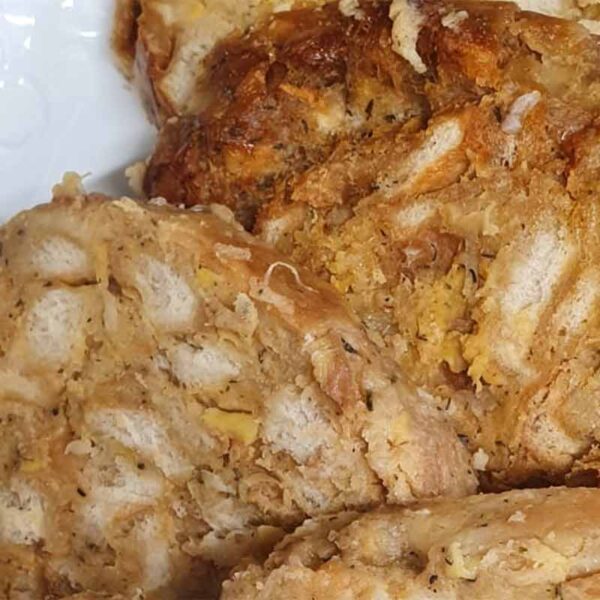 Apfel-Zwiebel-Thymian-Füllung