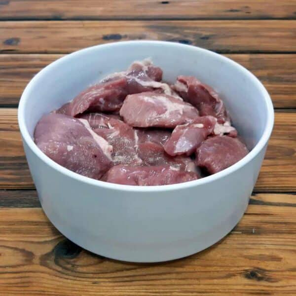Hundefutter Putenfleisch von der Putenkeule