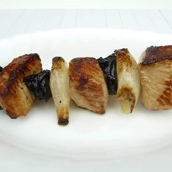 Puten Fondue-Fleisch