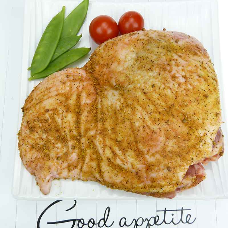 Puten-Oberkeulenbraten gewürzt