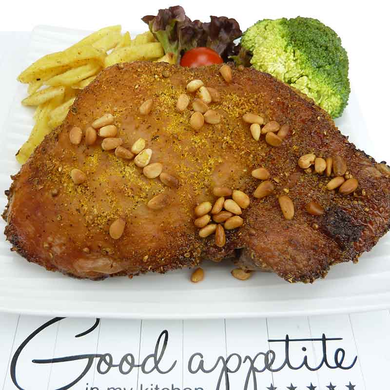 Puten-Oberkeulenbraten gewürzt