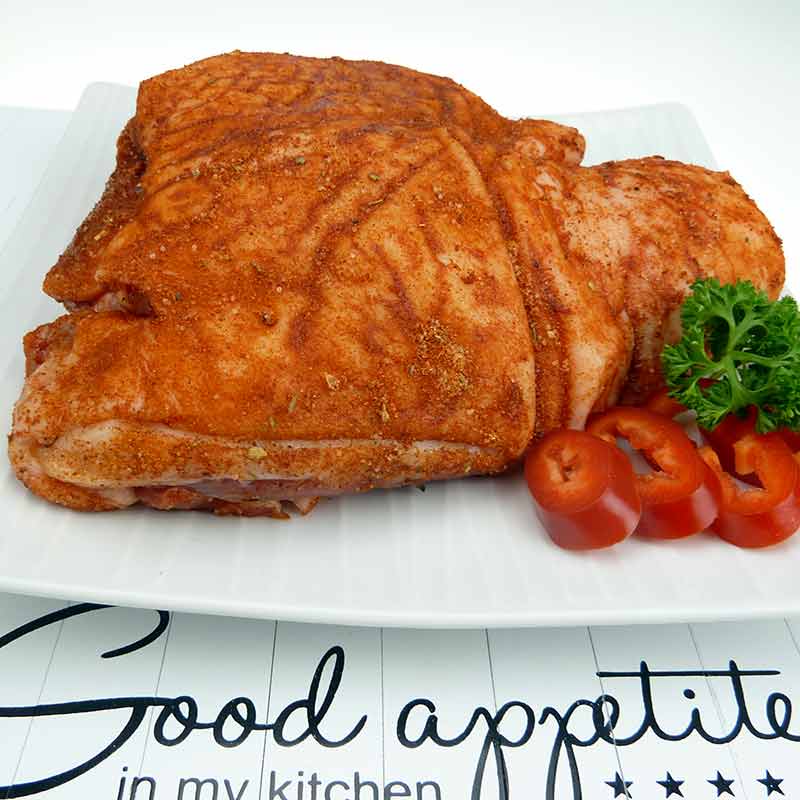 Puten-Oberkeulenbraten gewürzt