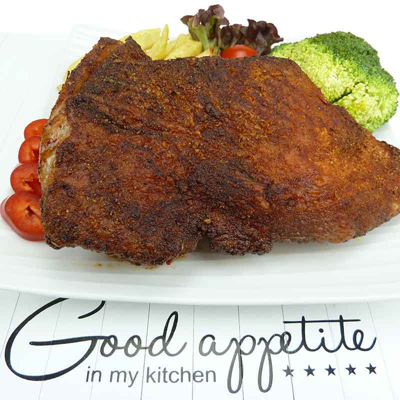 Puten-Oberkeulenbraten gewürzt