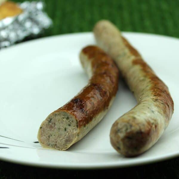 Puten-Bratwurst "Fränkische Art"
