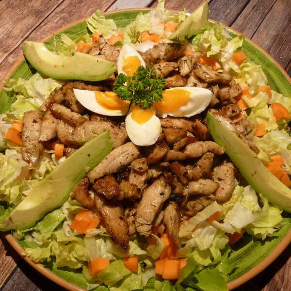 Putengeschnetzeltes mit Knoblauchmarinade