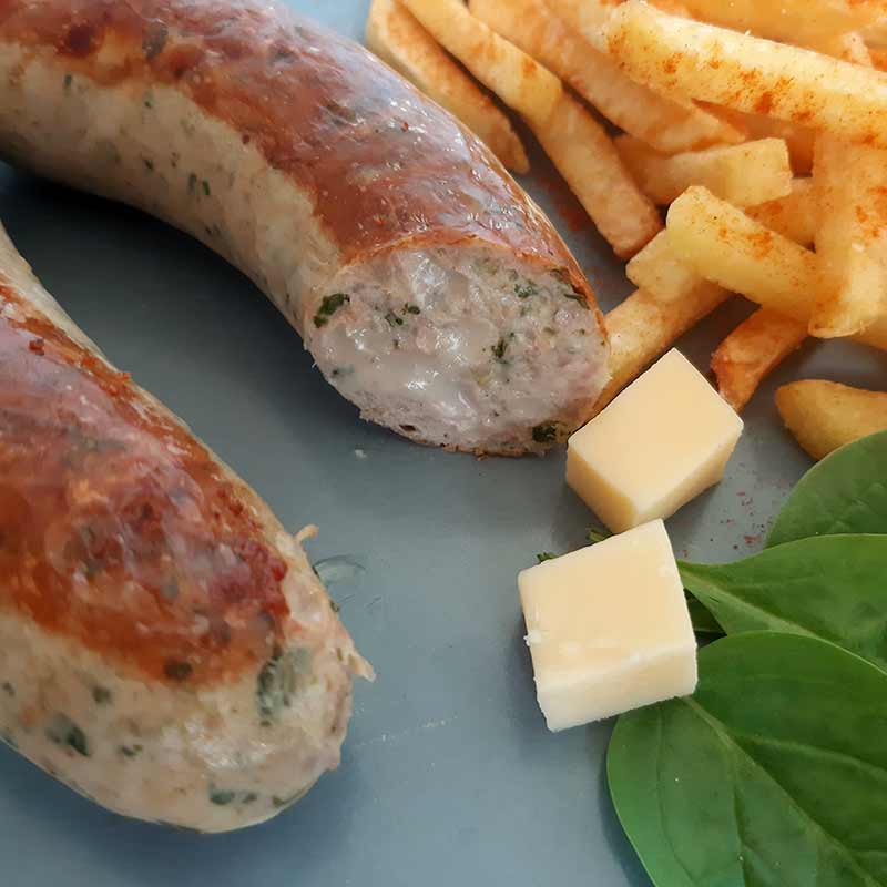 Puten-Spinat-Käse-Griller