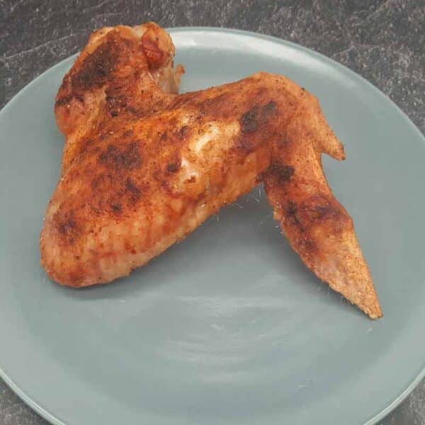 ganzer Putenflügel gebraten