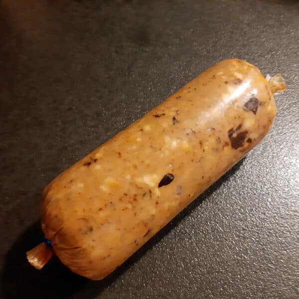 Füllung im praktischen Wurstdarm