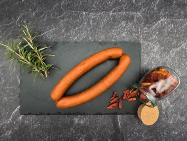 Puten-Chili-Käse-Knacker