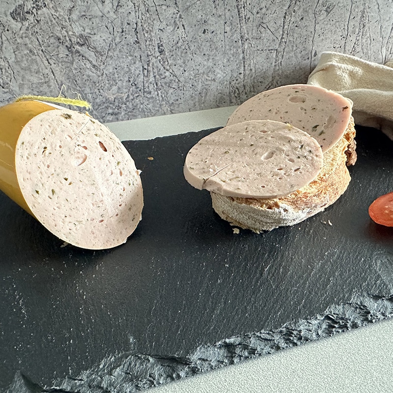 Puten Bärlauch-Lyoner, Portionswurst – Bild 3