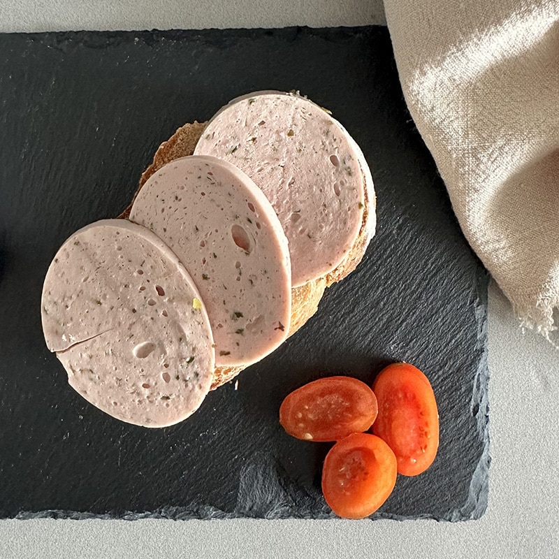 Puten Bärlauch-Lyoner, Portionswurst – Bild 2